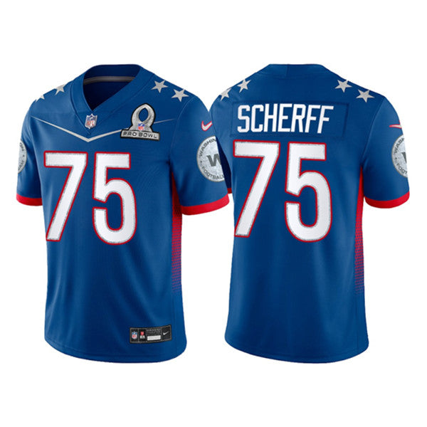 Brandon Scherff Washington Commanders royal jersey