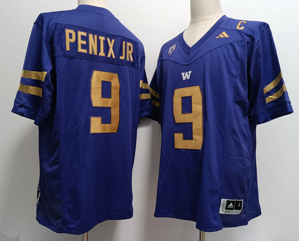 Michael Penix Jr Washington Huskies purple FUSE jersey