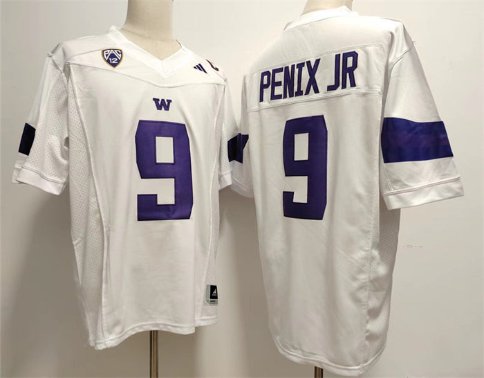 Michael Penix Jr Washington Huskies white FUSE jersey