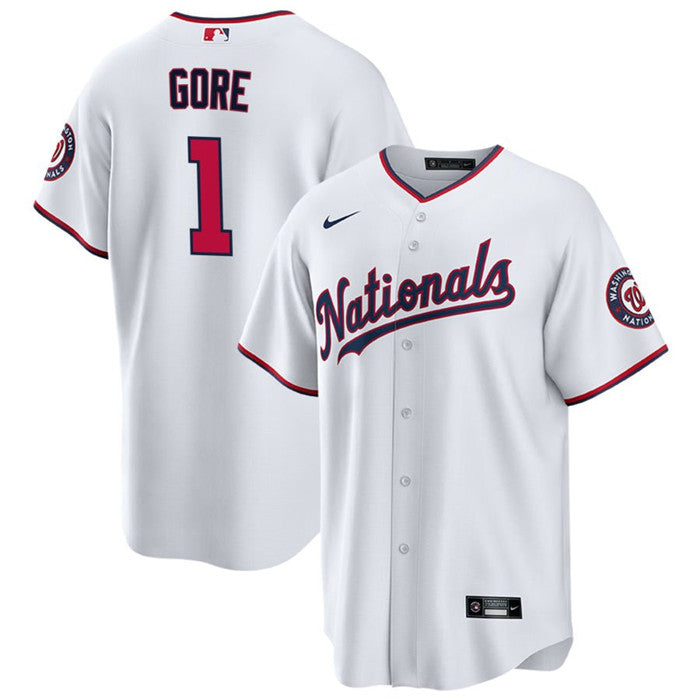 MacKenzie Gore Washington Nationals white jersey