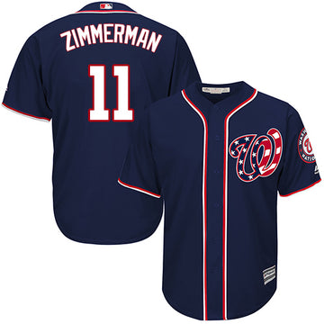Ryan Zimmerman Washington Nationals navy jersey