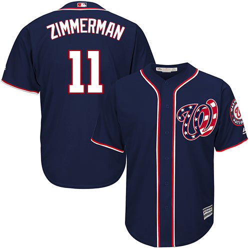 Ryan Zimmerman Washington Nationals navy jersey