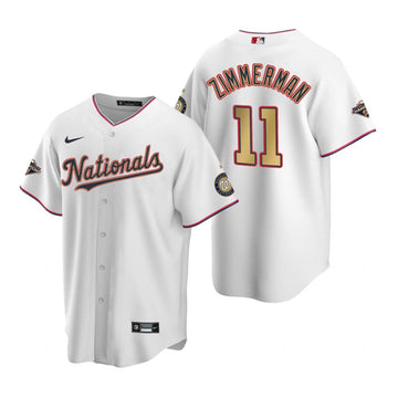 Ryan Zimmerman Washington Nationals white jersey