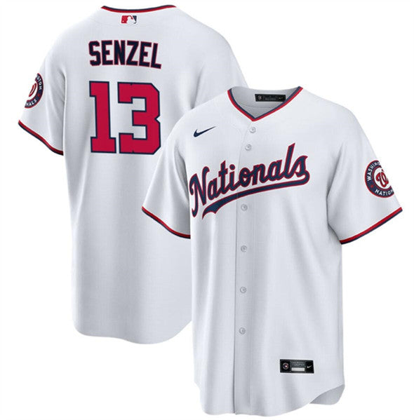 Nick Senzel Washington Nationals white jersey