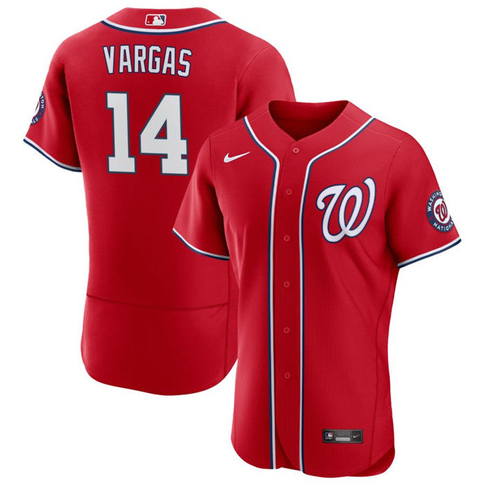 Ildemaro Vargas Washington Nationals red jersey