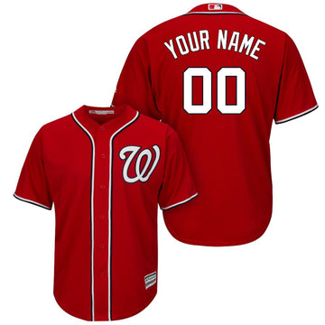 Washington Nationals red jersey