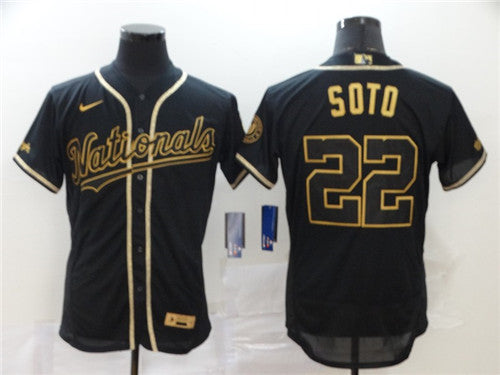 Juan Soto Washington Nationals black jersey