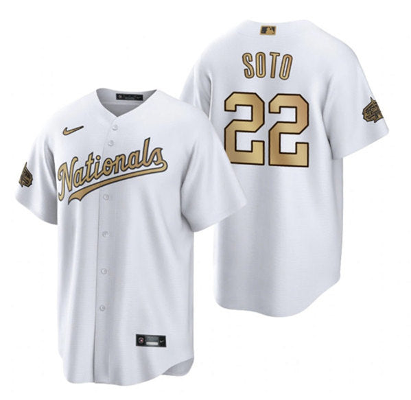 Juan Soto Washington Nationals white All-Star jersey