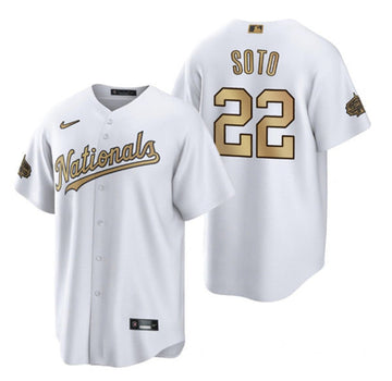 Juan Soto Washington Nationals white All-Star jersey