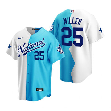 Bobby Miller Washington Nationals white-teal All-Star jersey
