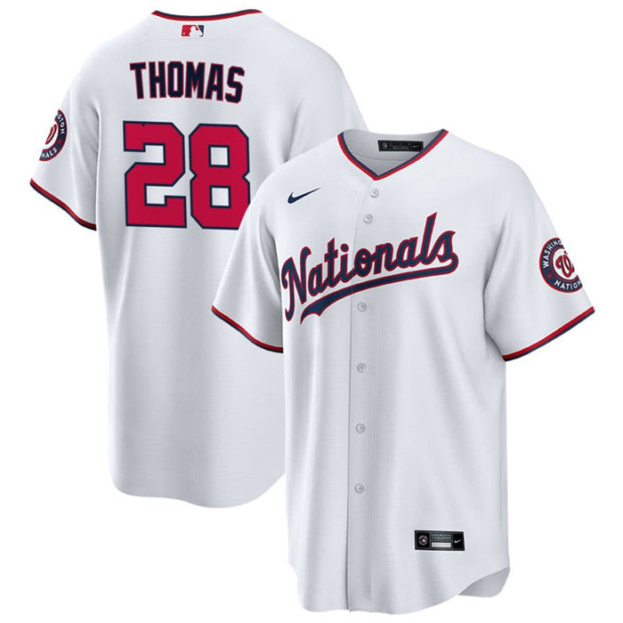Lane Thomas Washington Nationals white jersey