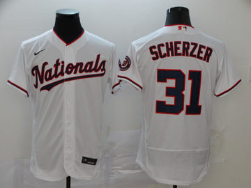Max Scherzer Washington Nationals jersey