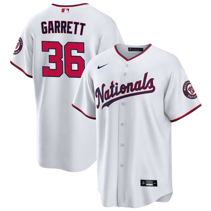 Stone Garrett Washington Nationals white jersey