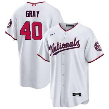 Josiah Washington Nationals gray jersey