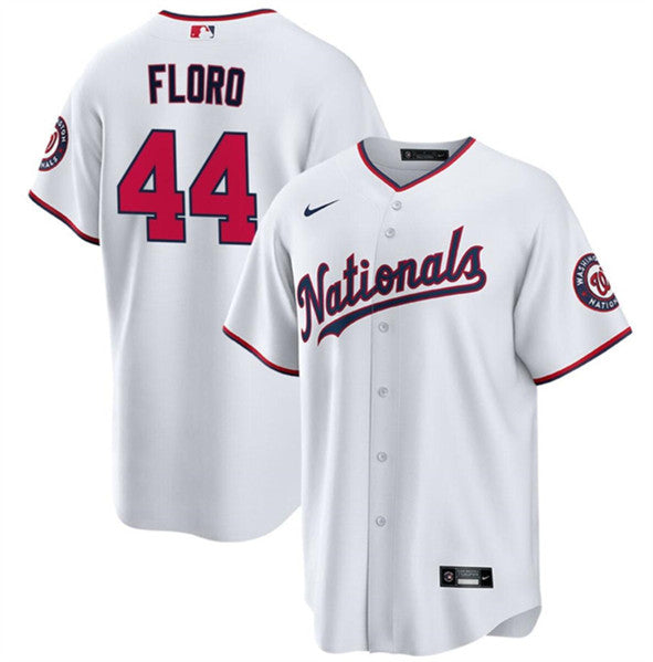 Dylan Floro Washington Nationals white jersey
