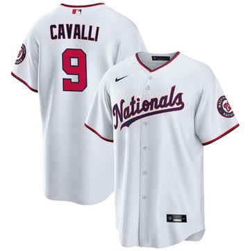 Cade Cavalli Washington Nationals white jersey