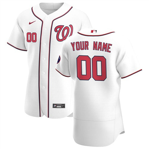 Custom Washington Nationals Authentic jersey