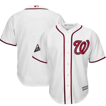 Majestic Washington Nationals white jersey