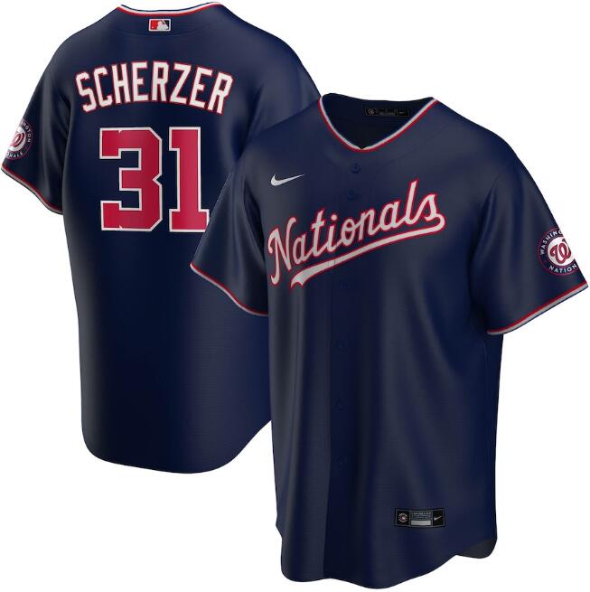 Washington Nationals navy jersey