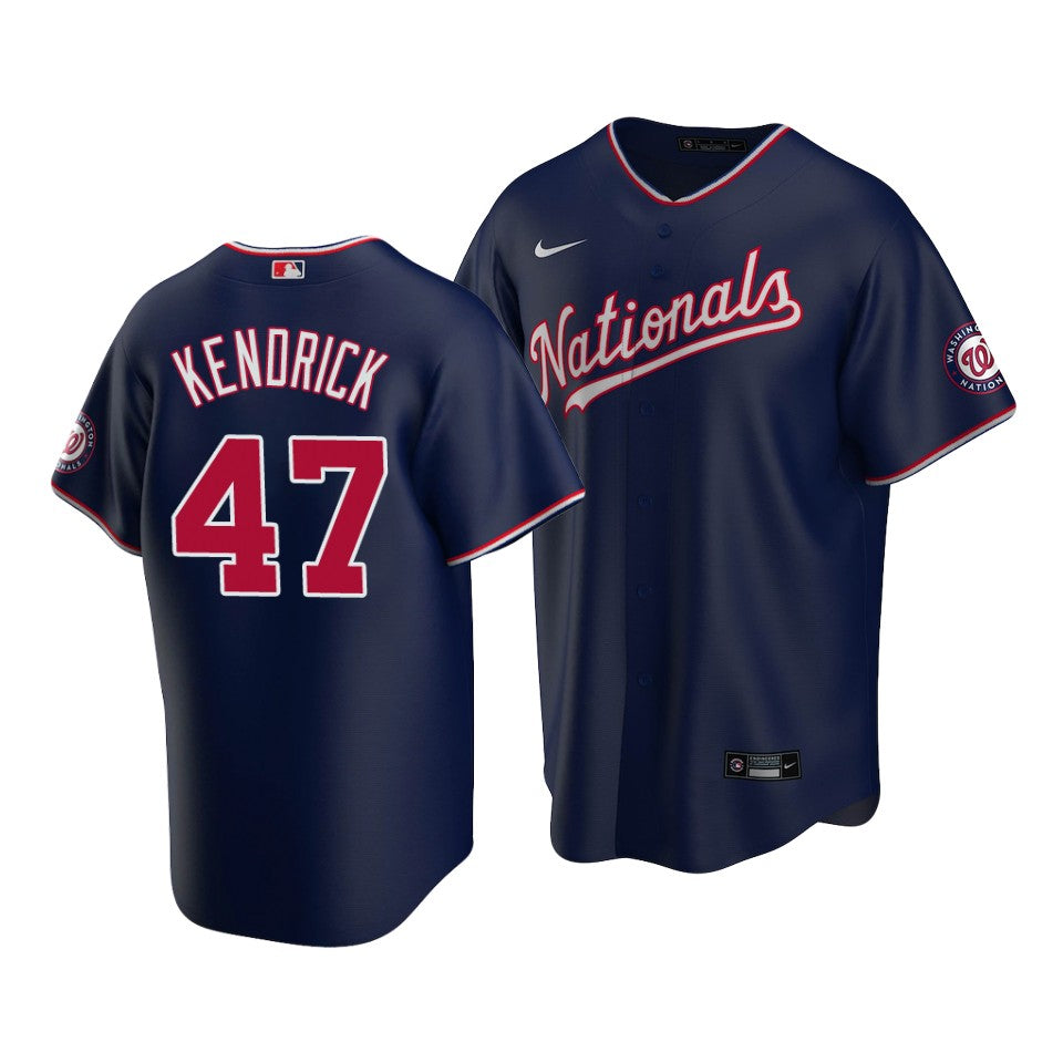 Washington Nationals navy jersey