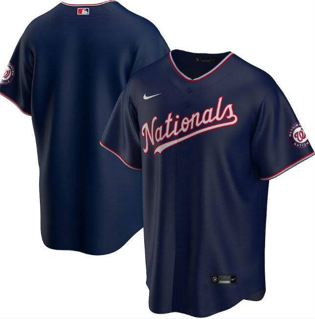 Washington Nationals navy jersey