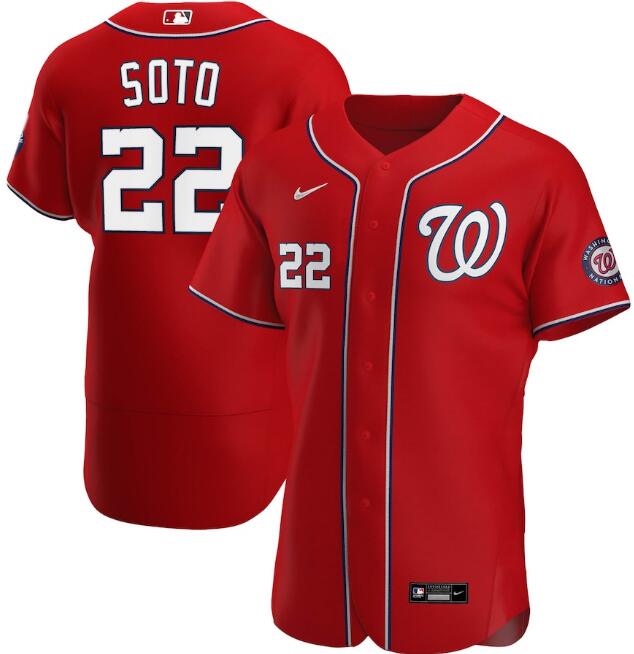Washington Nationals red jersey