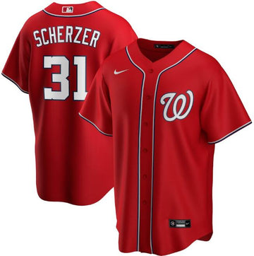 Washington Nationals red jersey