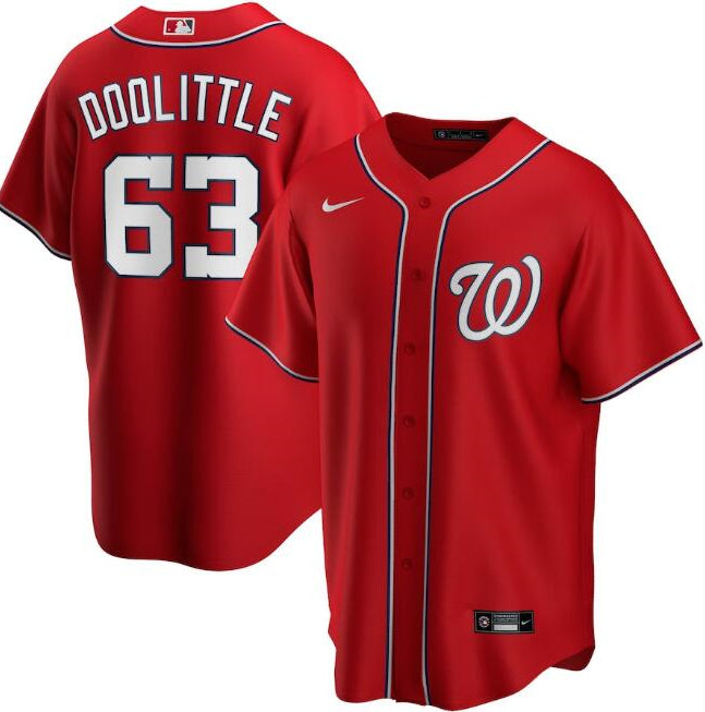 Washington Nationals red jersey