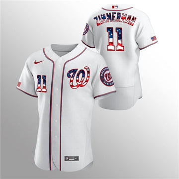 Washington Nationals white jersey