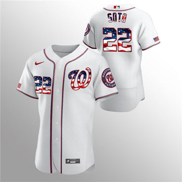 Washington Nationals white jersey
