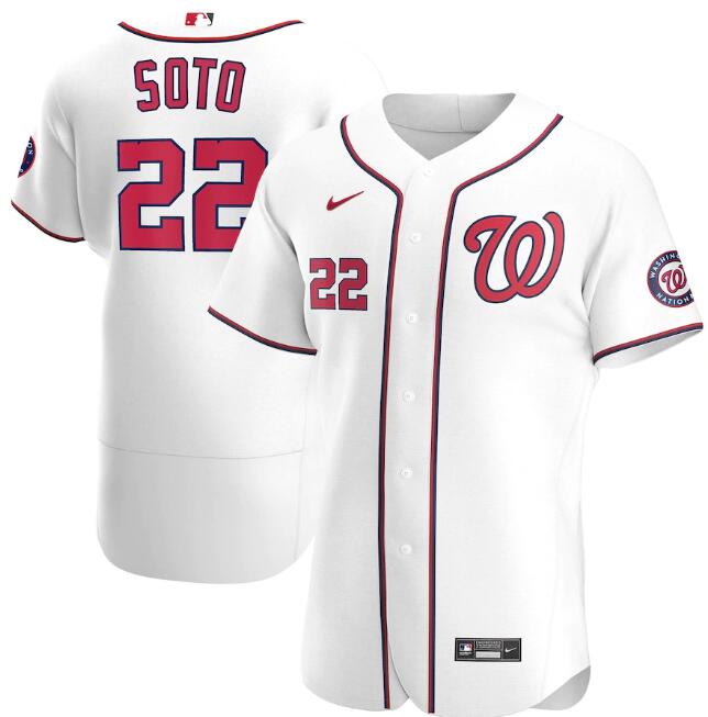 Washington Nationals white jersey