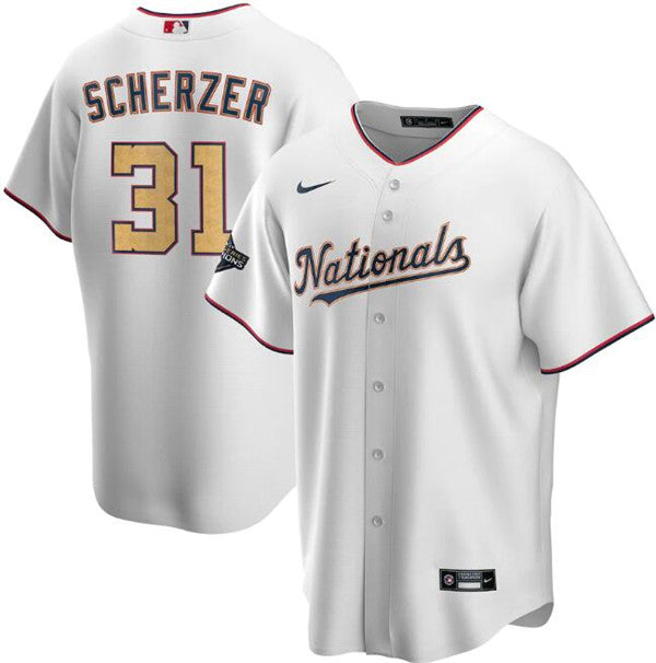 Washington Nationals white jersey