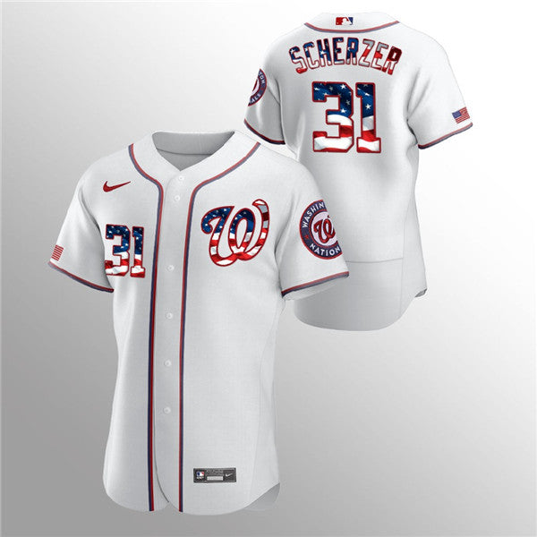 Washington Nationals white jersey