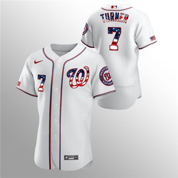 Washington Nationals white jersey