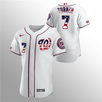 Washington Nationals white jersey