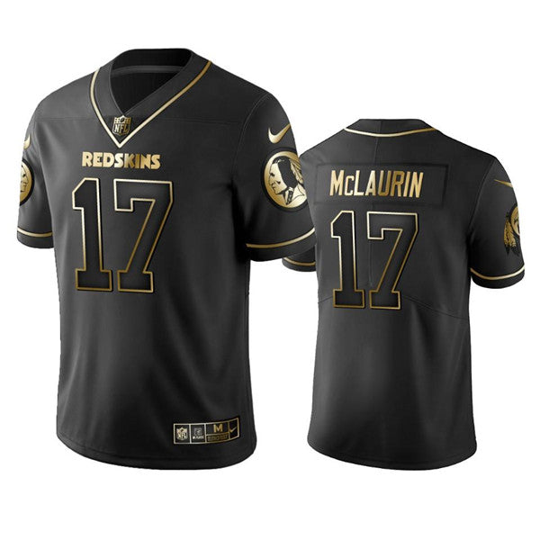 Terry McLaurin Washington Commanders black jersey