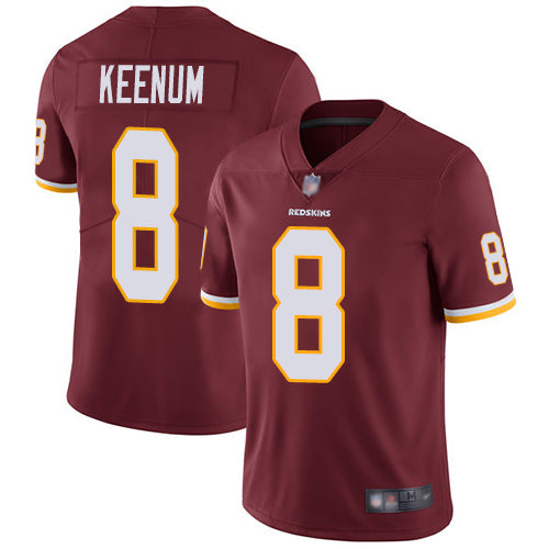 Case Keenum Washington Commanders burgundy jersey