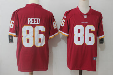 Jordan Reed Washington Commanders red jersey