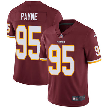 Da'Ron Payne Washington Commanders burgundy jersey