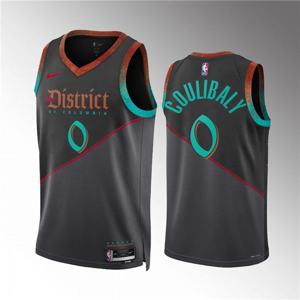 Bilal Coulibaly Washington Wizards black City Edition jersey