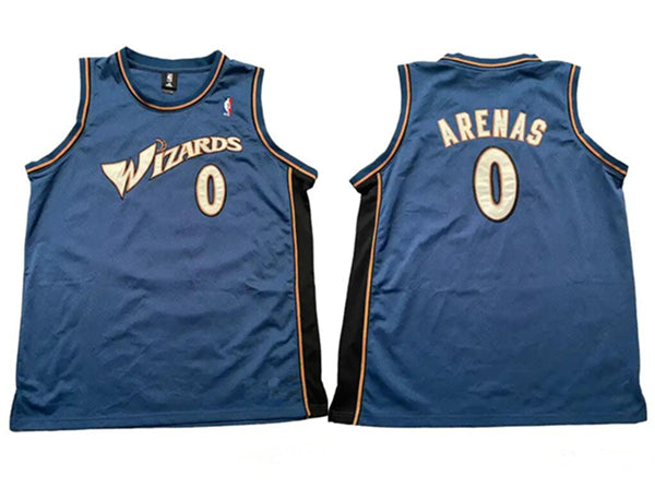 Gilbert Arenas Washington Wizards blue jersey