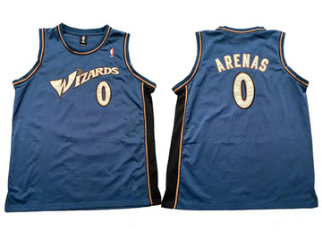 Gilbert Arenas Washington Wizards blue jersey