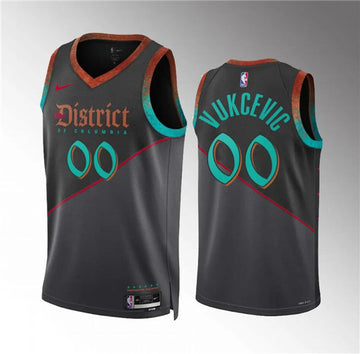 Tristan Vukcevic Washington Wizards black City Edition jersey