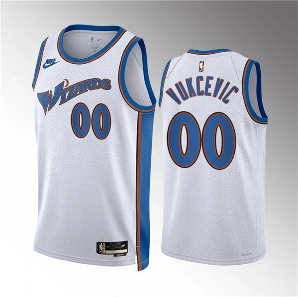 Tristan Vukcevic Washington Wizards white Classic jersey