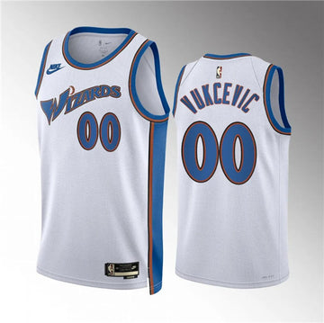 Tristan Vukcevic Washington Wizards white Classic jersey