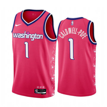 Kentavious Caldwell-Pope Washington Wizards pink City Edition jersey
