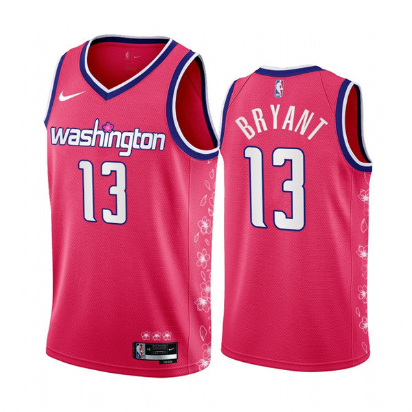 Thomas Bryant Washington Wizards pink City Edition jersey