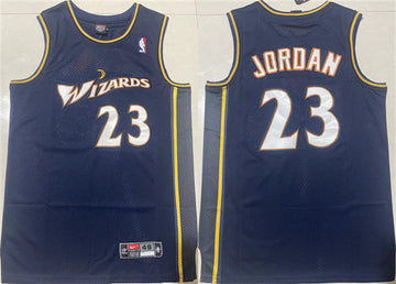 Michael Jordan Washington Wizards navy Throwback jersey