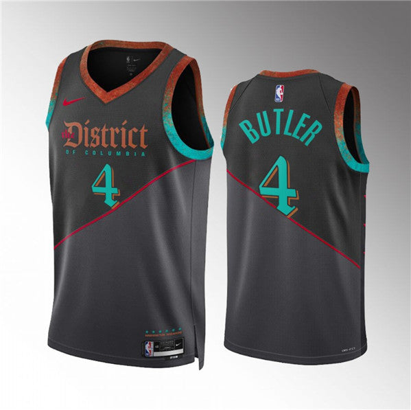Jared Butler Washington Wizards black City Edition jersey