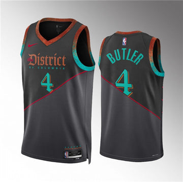 Jared Butler Washington Wizards black City Edition jersey